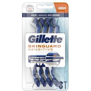 Gillette SkinGuard Rasoir Jetable pour Peaux Sensibles x8