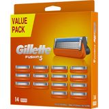 6x Gillette Scheermesjes Fusion 5 14 stuks