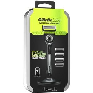 GilletteLabs With Exfoliating Bar, 1 Handvat - 5 Navulmesje, Reisetui En Houder 6x5 stuks