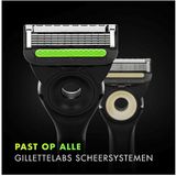 Gillette Navulmesjes Voor GilletteLabs - Exfoliating Bar En Heated Razor - 9 Scheermesjes