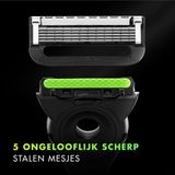 Gillette Navulmesjes Voor GilletteLabs - Exfoliating Bar En Heated Razor - 9 Scheermesjes
