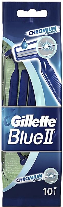 Gillette Blue II Wegwerpscheermesjes 10 stuks