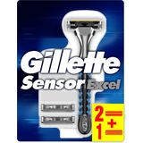 Gillette Scheerapparaat sensor excel 1 stuk