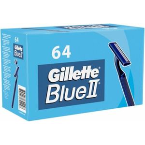 Gillette Blue II Wegwerpscheermessen 64 stuks