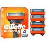Gillette - Fusion Cartridges - Scheermesjes - 4 Eenheden