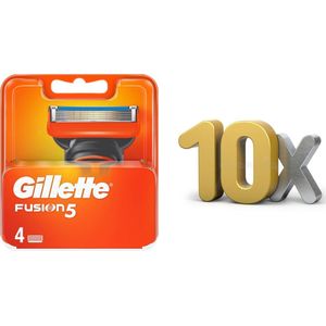 Gillette Fusion5 - Scheermesjes/Navulmesjes - 10x 4 Stuks