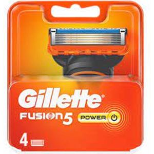 Gillette Fusion Power - Scheermesjes/Navulmesjes - 4 Stuks