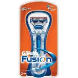 Gillette - Fusion 5 - Scheerset - Houder & 2 Navulscheermesjes