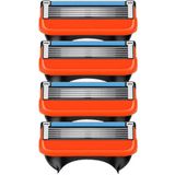 Gillette - Fusion5 - Scheermesjes - 4 Stuks - Antifrictie Mesjes