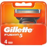 Gillette - Fusion5 - Scheermesjes - 4 Stuks - Antifrictie Mesjes