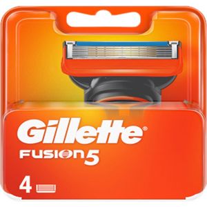 Gillette - Fusion5 - Scheermesjes - 4 Stuks - Antifrictie Mesjes