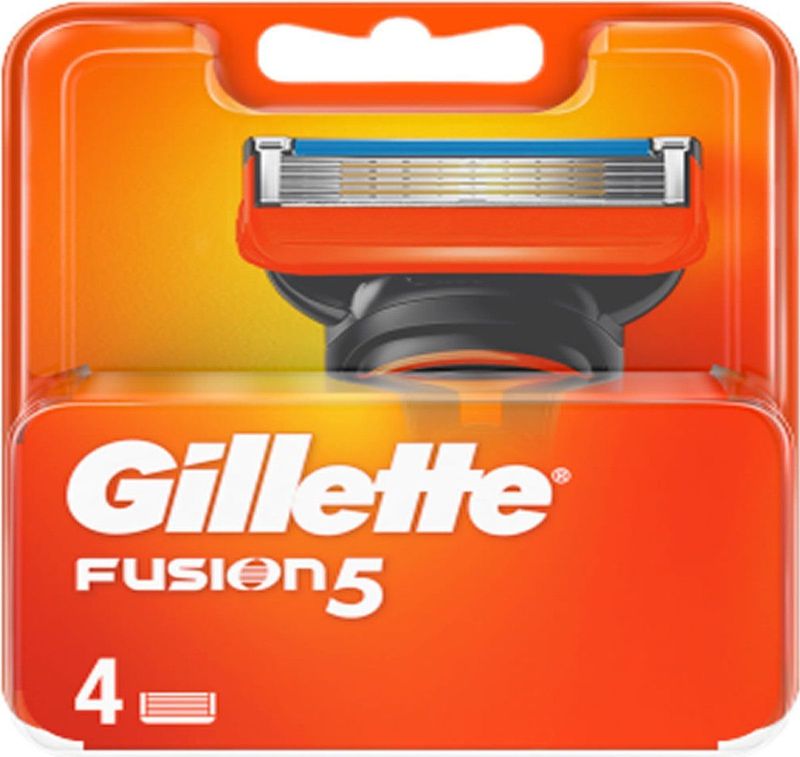 Gillette - Fusion5 - Scheermesjes - 4 Stuks - Antifrictie Mesjes
