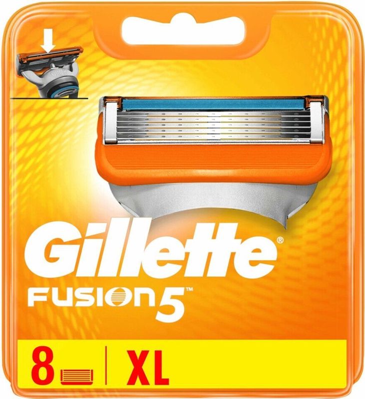 Gillette - Fusion5 - Scheermesjes - 8 Stuks - Antifrictie Mesjes