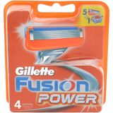 Gillette Fusion5 Power Vervangende Open Messen 4 st