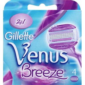 Gillette Venus Breeze Scheermesjes 4 st