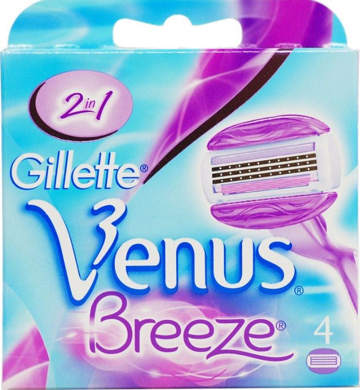 Gillette - Venus Breeze - Scheermesjes - 4 Stuks