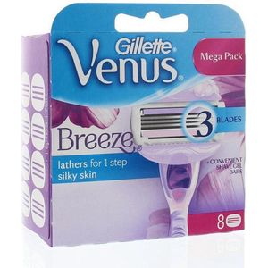 Gillette Venus Breeze Scheermesjes 8 stuks
