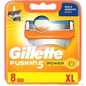 Gillette Fusion Power Edition 2015 scheermesjes, 8 stuks