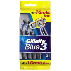 Shaving Razors Gillette Blue 3 Disposable (5 Units)