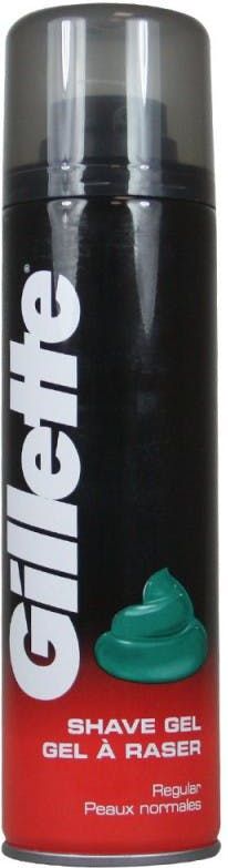 Gillette - Shave Gel Regular - Scheergel - 200 ml