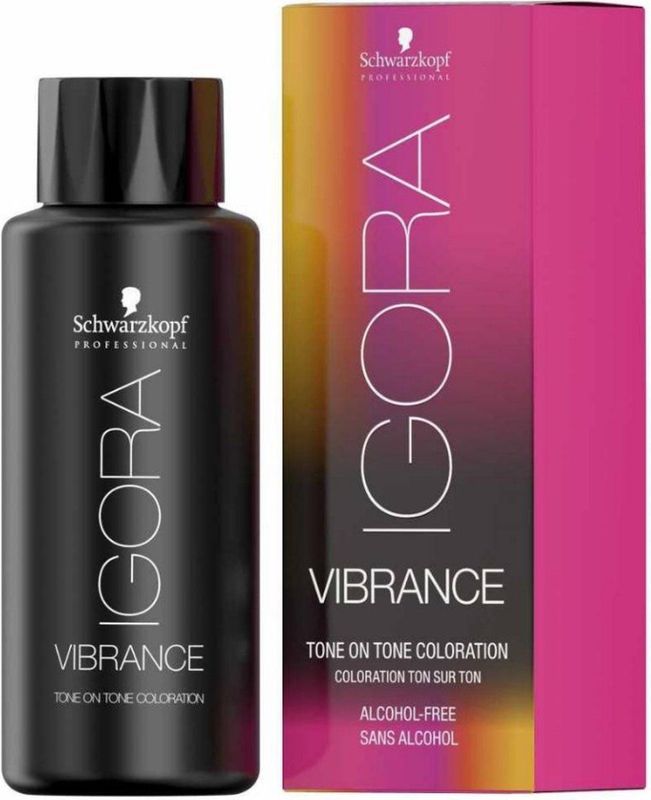 Schwarzkopf Professional IGORA Vibrance demi-permanente haarkleuring Tint 9,5-1 Cendré Toner 60 ml