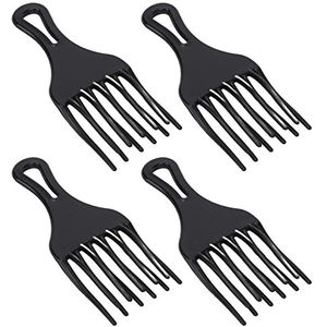 Haarliftkammen, doe-het-zelf ergonomische ABS Slijtvaste vermindering van kroeshaar voor salonstyling