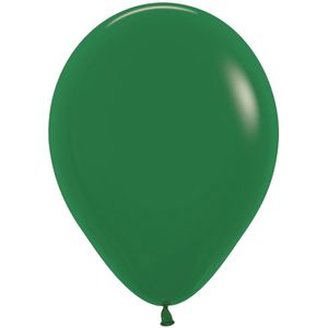 Ballonnen Forest Green 30cm 50st