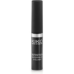 KIKO Milano Definition Waterproof Eyeliner | Vloeibare eyeliner met waterbestendige formule