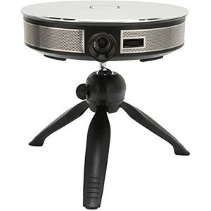 Mini HD-filmprojector, 2.4G 5G Mini HD AC 100V-240V Automatische Correctie Bluetooth-projector voor Kantoor (EU-stekker)