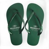 Brasileras - Classic Pearl W - Slippers - Zwart - Rubber - Handgemaakt