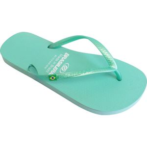 Brasileras - Slippers - Groen - Rubber - Handgemaakt in Brazilië