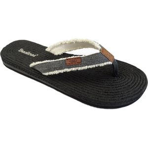 Brasileras - Lino - Badslippers - Beige - Linnen