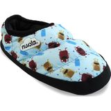 Nuvola - Sloffen Unisex - Blauw - Nylon Bovenwerk - Polyester Vulling