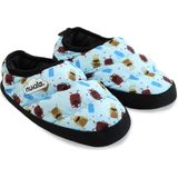 Nuvola - Sloffen Unisex - Blauw - Nylon Bovenwerk - Polyester Vulling