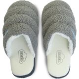 Nuvola - Sloffen Unisex - Grijs - Fleece Materiaal