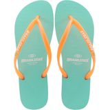 Brasileras - Classic Combi Neon W - Slippers - Kleur: Neon - Materiaal: Hoogwaardig
