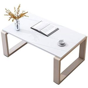 Prachtige kleine salontafel in Japanse stijl, lage tafel in de slaapkamer, bed kleine eettafel/computertafel (100x54x40cm) (Kleur: A)