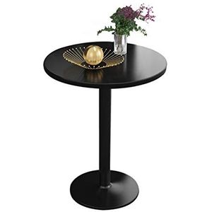 Prachtige salontafel, een kleine theetafel, een klein huis voor de ronde tafel, onderhandelingstafel voor de receptie, balkon/tuin-vrijetijdstafel (kleur: B, maat: 60 cm)