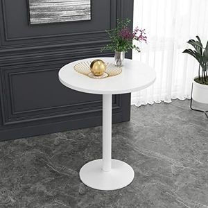 Prachtige salontafel, een kleine theetafel, een klein huis voor de ronde tafel, onderhandelingstafel bij de receptie, balkon/tuin-vrijetijdstafel (kleur: F, maat: 60 cm)