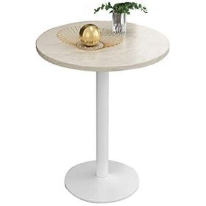 Prachtige salontafel, een kleine theetafel, een klein huis voor de ronde tafel, onderhandelingstafel voor de receptie, balkon/tuin-vrijetijdstafel (kleur: C, maat: 60 cm)