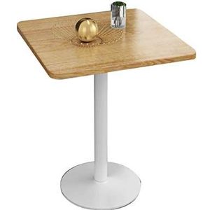 Prachtige salontafel, theetafel, een klein vierkant voor de huistafel, onderhandelingstafel voor de receptie, balkon/tuin-vrijetijdstafel (kleur: D, maat: 50 cm)