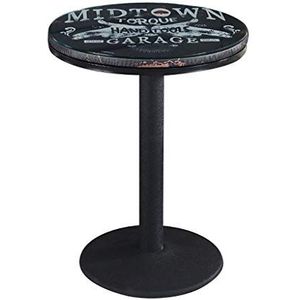 Prachtige salontafel, Amerikaanse retro kolombijzettafel/bartafel/opbergemmer (�Φ60x75cm) (Kleur: B)