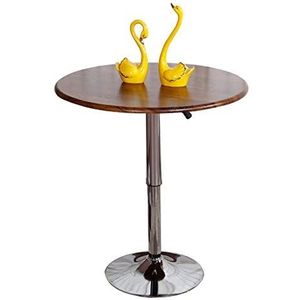 Prachtige tafel, op en neer beweegbaar (58-78cm) Ronde onderhandelingstafel/salontafel/vrije tijd balkon/terras afternoon tea-tafel (afmetingen: 60CM)