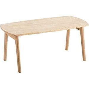 Prachtige salontafel, massief houten bijzettafel 100/120cm Opvouwbare eettafel Ruimtebesparende woonkamertafel voor eten, werken en studeren (Grootte: 100 * 50 * 45CM, Kleur: A)