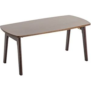 Prachtige salontafel, massief houten bijzettafel 100/120cm Opvouwbare eettafel Ruimtebesparende woonkamertafel voor eten, werken en studeren (afmetingen: 100 * 50 * 45CM, Kleur: B)