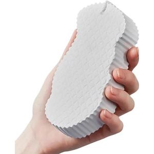 1PC Spons Kinderbadspons Lichaamspeeling Dode huid Exfoliërende Massager Reiniging Badborstel Exfoliërend (Size : Wit)