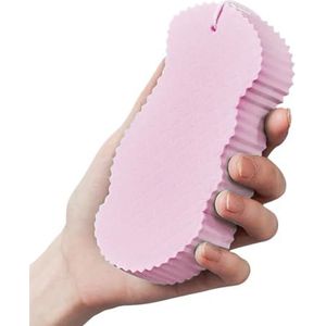 1PC Spons Kinderbadspons Lichaamspeeling Dode huid Exfoliërende Massager Reiniging Badborstel Exfoliërend (Size : pink)