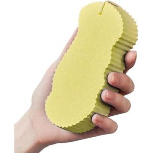 1PC Spons Kinderbadspons Lichaamspeeling Dode huid Exfoliërende Massager Reiniging Badborstel Exfoliërend (Size : yellow)