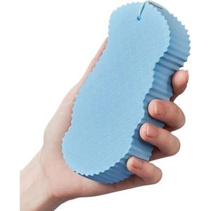 1PC Spons Kinderbadspons Lichaamspeeling Dode huid Exfoliërende Massager Reiniging Badborstel Exfoliërend (Size : Blue)