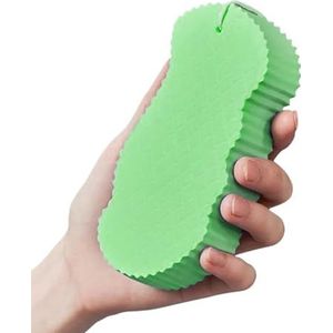 1PC Spons Kinderbadspons Lichaamspeeling Dode huid Exfoliërende Massager Reiniging Badborstel Exfoliërend (Size : green)